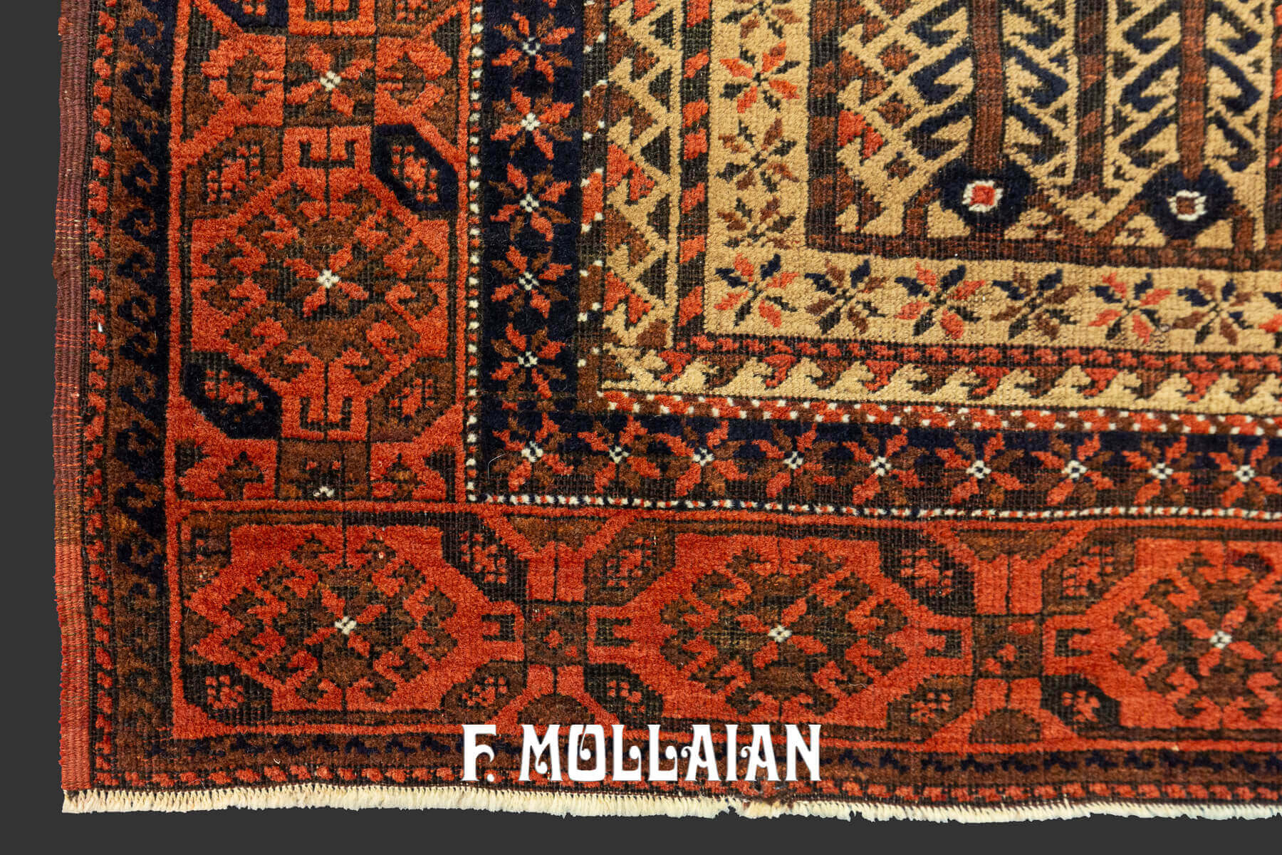 Antique Persian Baluch Hand-Knotted Rug n°:62034635